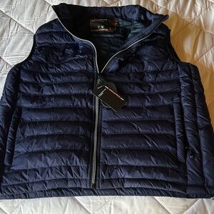 Carwee Heated Apparel Men's Navy Puffer Vest